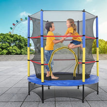Load image into Gallery viewer, 4.5FT Kids Mini Trampoline with Safety Enclosure Trampolines Living and Home