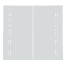 Load image into Gallery viewer, Frameless Double Door LED Bathroom Mirror Cabinet Bathroom Mirror Cabinets Living and Home