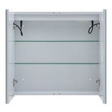 Load image into Gallery viewer, Frameless Double Door LED Bathroom Mirror Cabinet Bathroom Mirror Cabinets Living and Home