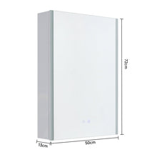 Load image into Gallery viewer, Mordern Frameless 1 Door LED Mirror Cabitnet Bathroom Mirror Cabinets Living and Home
