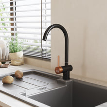 Load image into Gallery viewer, Single Black Handle Kitchen Bar Faucet Kitchen Taps Living and Home