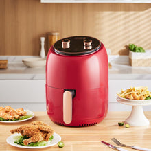 Load image into Gallery viewer, 5.5L/8L Knob Air Fryer Black/Red/Green Air Fryers Living and Home