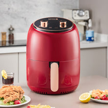 Load image into Gallery viewer, 5.5L/8L Knob Air Fryer Black/Red/Green Air Fryers Living and Home Red