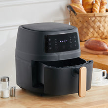 Load image into Gallery viewer, Livingandhome 8L Touchscreen Air Fryer Black, DM0495