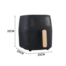 Load image into Gallery viewer, Livingandhome 8L Touchscreen Air Fryer Black, DM0495