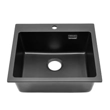 Load image into Gallery viewer, Quartz Undermount Kitchen Sink Single Bowl Kitchen Sinks Living and Home