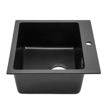 Load image into Gallery viewer, Quartz Undermount Kitchen Sink Single Bowl Kitchen Sinks Living and Home