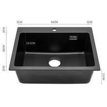 Load image into Gallery viewer, Quartz Undermount Kitchen Sink Single Bowl Living and Home