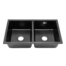 Load image into Gallery viewer, Quartz Double Bowl Undermount Kitchen Sink Living and Home