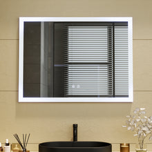 Load image into Gallery viewer, Frameless Anti-Fog Dimmable LED Wall Mirror