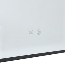 Load image into Gallery viewer, Framed Retangular LED Light Bathroom Vanity Mirror