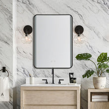 Load image into Gallery viewer, Framed Retangular LED Light Bathroom Vanity Mirror