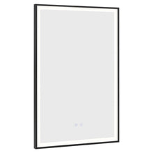 Load image into Gallery viewer, Rectangular 50x70cm Anti-fog Bathroom Vanity Mirror with Touch Lighting Bathroom Mirrors Living and Home