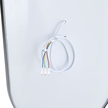 Load image into Gallery viewer, Modern Oval LED Wall Mirror Metal Framed