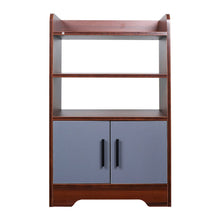 Load image into Gallery viewer, 80cm H Contemporary Wooden Sideboard Cabinet with Open Storage Cabinets Living and Home