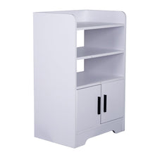 Load image into Gallery viewer, 80cm H Contemporary Wooden Sideboard Cabinet with Open Storage Cabinets Living and Home