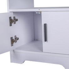 Load image into Gallery viewer, 80cm H Contemporary Wooden Sideboard Cabinet with Open Storage Cabinets Living and Home