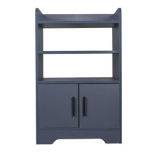 Load image into Gallery viewer, 80cm H Contemporary Wooden Sideboard Cabinet with Open Storage Cabinets Living and Home