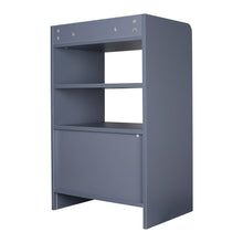 Load image into Gallery viewer, 80cm H Contemporary Wooden Sideboard Cabinet with Open Storage Cabinets Living and Home