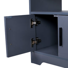 Load image into Gallery viewer, 80cm H Contemporary Wooden Sideboard Cabinet with Open Storage Cabinets Living and Home