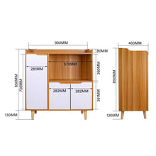 Load image into Gallery viewer, Contemporary Home Sideboard Cabinet with Storage Living and Home