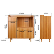 Load image into Gallery viewer, Contemporary Home Sideboard Cabinet with Storage Living and Home