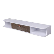 Load image into Gallery viewer, Sleek Floating Cabinet with White and Gray Design Living and Home