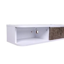 Load image into Gallery viewer, Sleek Floating Cabinet with White and Gray Design Living and Home