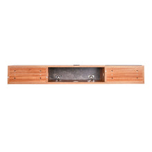 Load image into Gallery viewer, Sleek Floating Cabinet with White and Gray Design Living and Home