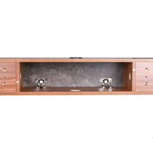 Load image into Gallery viewer, Sleek Floating Cabinet with White and Gray Design Living and Home
