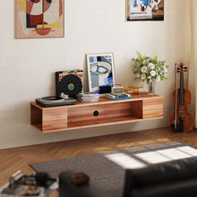 Load image into Gallery viewer, Stylish Brown Floating Cabinet with Single Shelf Living and Home