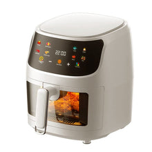 Load image into Gallery viewer, 8L Digital Smart Air Fryer with Visible Window Kitchen Appliances Living and Home White