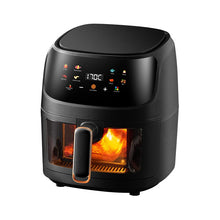 Load image into Gallery viewer, 8L Digital Smart Air Fryer with Visible Window Kitchen Appliances Living and Home Black