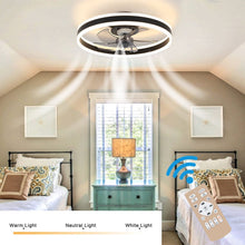 Load image into Gallery viewer, Contemporary Ceiling Fan with LED Lights and Smart Control Living and Home