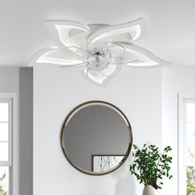 Load image into Gallery viewer, Flower Shape LED Ceiling Fan Light Living and Home