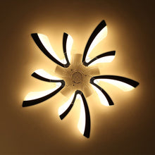 Load image into Gallery viewer, 78cm Dia. Acrylic Creative Ceiling Fan with LED Lights Ceiling Fans Living and Home
