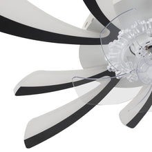 Load image into Gallery viewer, 78cm Dia. Acrylic Creative Ceiling Fan with LED Lights Ceiling Fans Living and Home