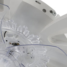 Load image into Gallery viewer, 78cm Dia. Acrylic Creative Ceiling Fan with LED Lights Ceiling Fans Living and Home