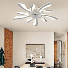 Load image into Gallery viewer, 78cm Dia. Acrylic Creative Ceiling Fan with LED Lights Ceiling Fans Living and Home