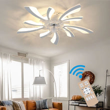 Load image into Gallery viewer, 78cm Dia. Acrylic Creative Ceiling Fan with LED Lights Ceiling Fans Living and Home