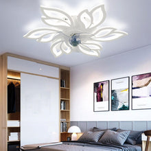 Load image into Gallery viewer, Modern Flower Shape Ceiling Fan with Light