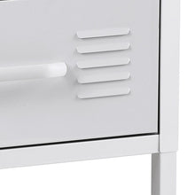 Load image into Gallery viewer, Compact White Two-Door File Cabinet for Efficient Storage Living and Home