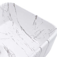 Load image into Gallery viewer, 48cm W x 37cm D Rectangular Marble Vessle Sink Bathroom Sinks Living and Home