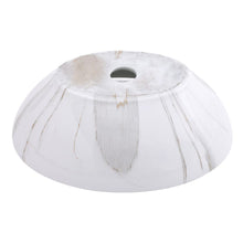 Load image into Gallery viewer, 41.5cm W x 13.5cm D White Oval Marble Vessel Bathroom Sink Bathroom Sinks Living and Home