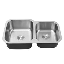 Load image into Gallery viewer, Built-In Stainless Steel Double Kitchen Sink Living and Home
