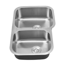 Load image into Gallery viewer, Built-In Stainless Steel Double Kitchen Sink Living and Home