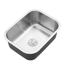 Load image into Gallery viewer, 304 Stainless Steel Brushed Finish Square Stretch Sink Living and Home