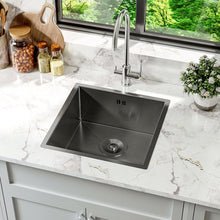 Load image into Gallery viewer, Drop-in Kitchen Sink, Single Bowl Stainless Steel Sink Living and Home