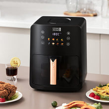 Load image into Gallery viewer, 5L Black Digital Air Fryer with Visual Window Air Fryers Living and Home