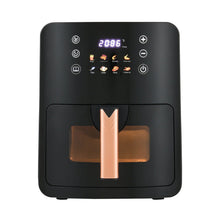 Load image into Gallery viewer, 5L Black Digital Air Fryer with Visual Window Air Fryers Living and Home